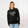 Simply Sage Market Women's Graphic Hoodie St. Patrick's Heart - 2 of 4