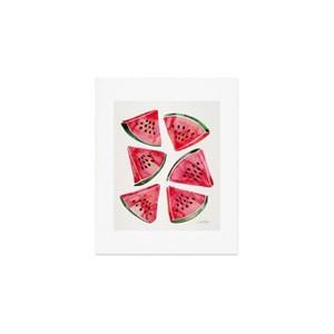 Deny Designs Cat Coquillette Watermelon Slices Art Print - 1 of 4