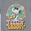Boys' - Peanuts - Feelin Groovy Snoopy And Woodstock Short Sleeve Graphic T-Shirt - 2 of 4