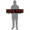 Meister GoHard 6" Indoor/Outdoor 6 Digit Gym Timer with Remote - Black XL - 3 of 4