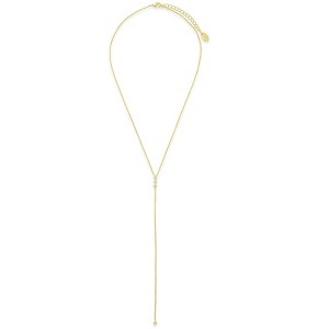 SHINE by Sterling Forever Dainty Opal Y Drop Necklace - 1 of 2