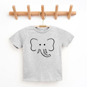 The Juniper Shop Elephant Toddler Short Sleeve Tee - 1 of 2