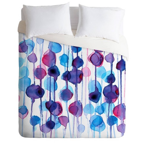 Watercolor comforter deals