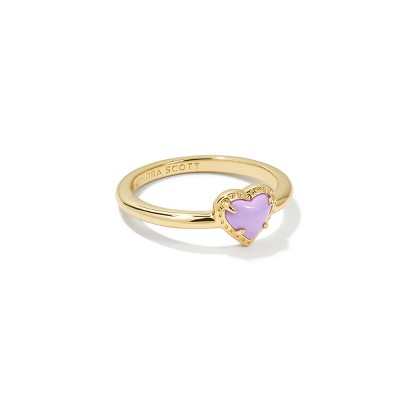 Kendra Scott Valentine's Day Anna Band Ring - Purple Magnesite 7