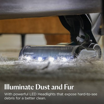 (MISSING ACCESSORIES)BISSELL CleanView Max FurGuard LiftOff Pet Hair Pick-Up Vacuum Cleaner 4243 25' 11.7 Black