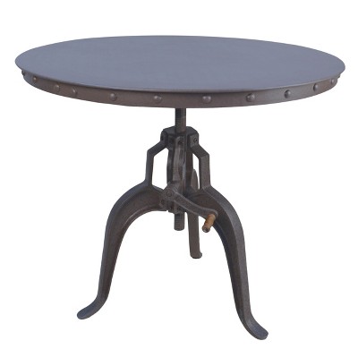 Mundra Adjustable Crank Dining Table - Carolina Cottage