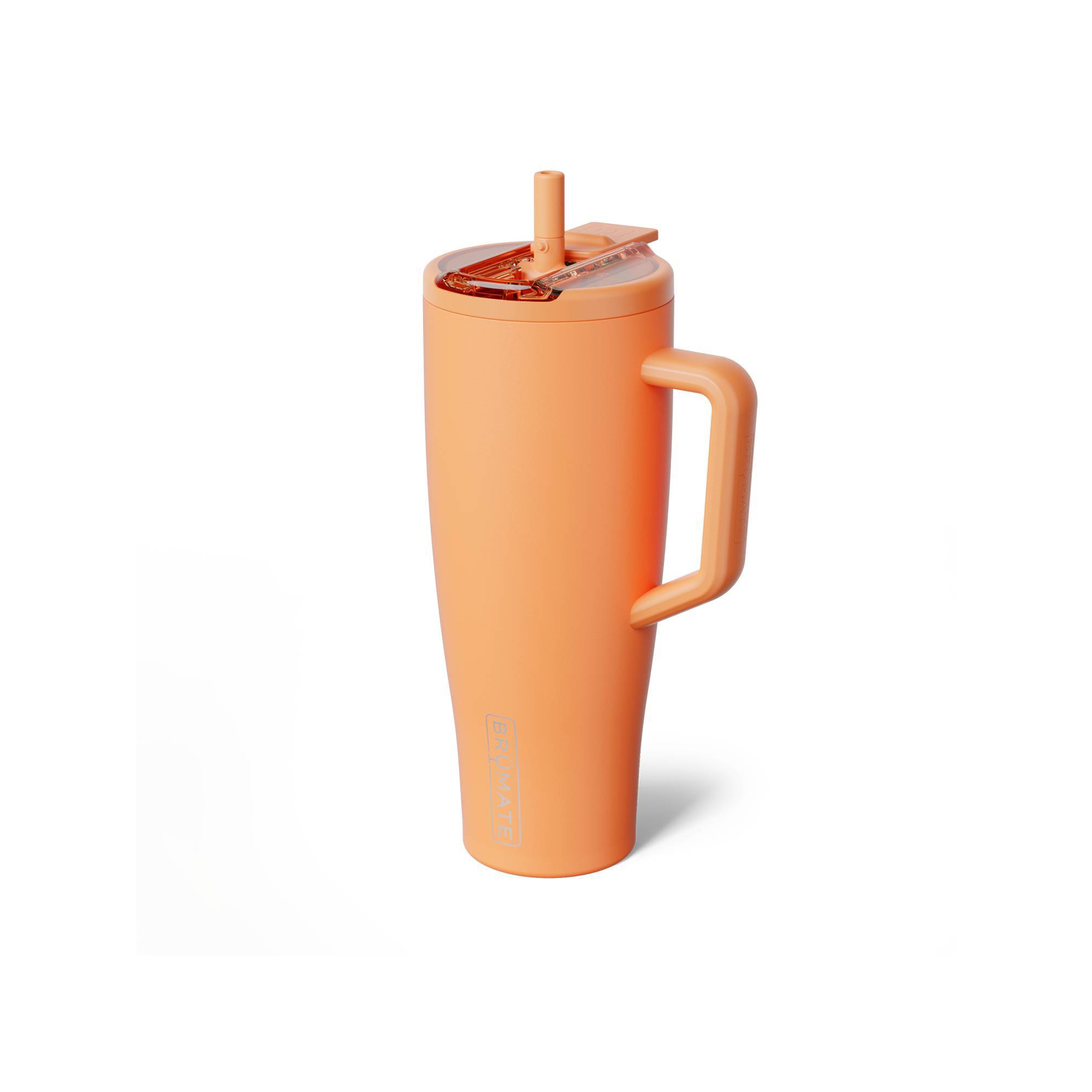 BruMate 40fl oz Stainless Steel Era Flip Water Bottle - Peach