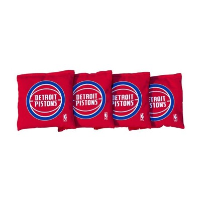 NBA Detroit Pistons Corn-Filled Cornhole Bags - Red