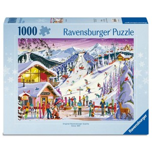 Ravensburger Christmas Slopeside Spirit Jigsaw Puzzle - 1000pc - 1 of 3