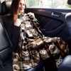 Cozy Ragdoll Cat Print Flannel Blanket - Perfect for All Seasons, Ideal Car Nap Accessory - Christmas Gifts - 2 of 4
