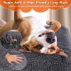 iMountek"Soft Plush Dog Bed Mat for Small/Medium Dogs, Cozy Warm Crate Mattress with Long Plush Cushion"DarkGrey - 2 of 4