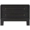 Sapphtopaz Modern Nightstand with 2 Storage Drawer Bedside Table with Horizontal Handle & High Legs Retro Night Stand for Bedroom, Living Room - 3 of 4