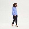 Women's Long Sleeve Ruffled Popover Button-Down Shirt - A New Day™ - 4 of 4