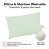 KeaBabies Toddler Pillow - Soft Organic Cotton Kids Pillows for Sleeping - Travel Pillow for Kids Age 2-5 - 4 of 4