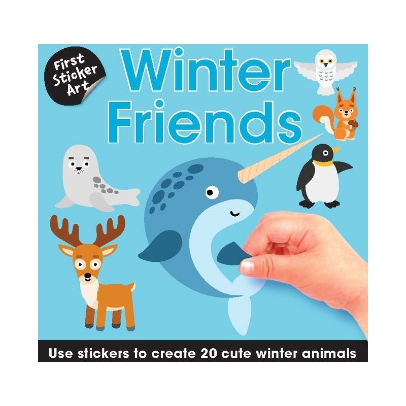 First Sticker Art: Winter Friends - (Paperback), 1 of 2