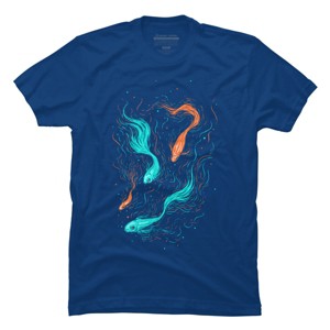 Men's Design By Humans Neon Float By StevenToang T-Shirt - 1 of 3