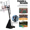 SUGIFT 54 in. Portable Basketball Hoop System, Height Adjustable - 3 of 4
