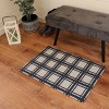 2'x3' ColorStar Prairie Grid Door Mat - Bungalow Flooring - 3 of 4