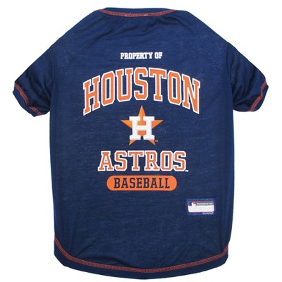 Mlb Houston Astros Pets First Pet Baseball T-shirt - S : Target