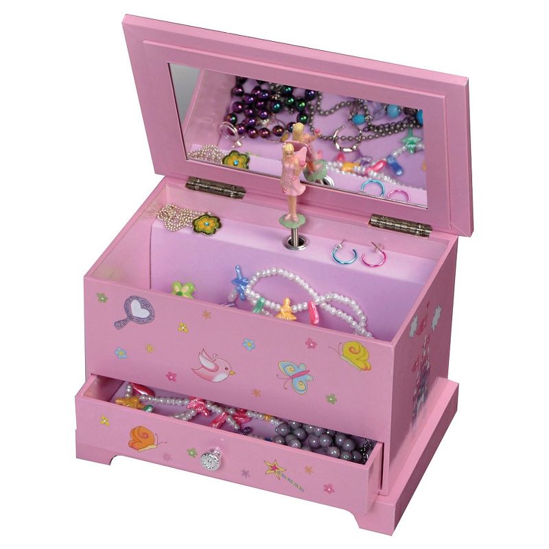 Mele & Co. Kerri Girls' Musical Ballerina Jewelry Box - Pink, 2 of 9