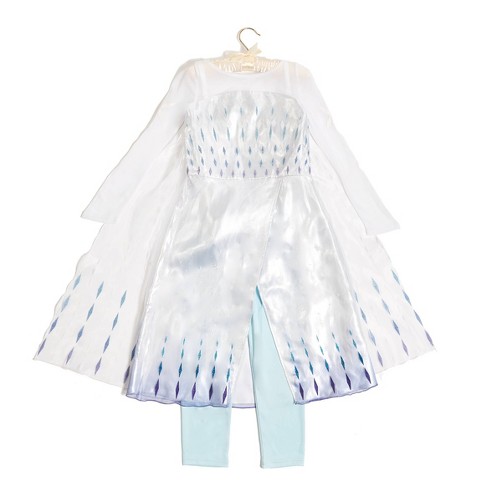 DISNEY STORE COSTUME LIGHT UP ELSA FROZEN PRINCESS DRESS Size 10 