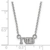Black Bow Jewelry Sterling Silver Gamma Phi Beta Greek Life Necklace 18 Inch - 2 of 4