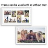 Americanflat 4x6 Collage Picture Frame  - Multi Picture Frames Fit Eight 4x6 Photos or Use as One 12x22 Frame for Wall Display -- White - 4 of 4