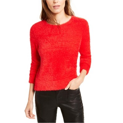 bar III Womens Eyelash Pullover Sweater
