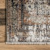 Nuloom Charvi Distressed Medallion Fringe Indoor Area Rug - image 3 of 4