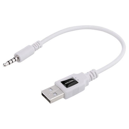 Insten Usb Data / Charging Adapter Compatible With Apple Ipod Shuffle 2nd  Gen, White : Target