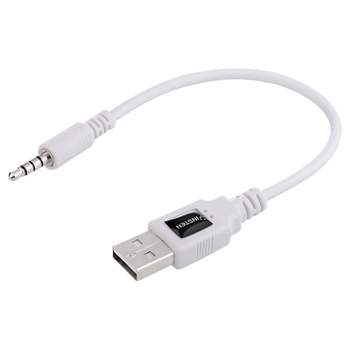 INSTEN USB Data / Charging Adapter compatible with Apple iPod shuffle 2nd Gen, White