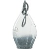 Pavilion Gift Company - Faith - 11.5" Smoke Glass Lantern - Candle Holders - 4 of 4