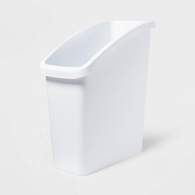 Hefty Select 12.7gal Lock Waste Step Trash Can Silver