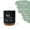 Elanze Designs Serenity Prayer Black X-Large Cork Bottom Kitchen Utensil Holder - 2 of 2
