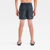 Boys' Summer Icons Printed Swim Trunks - art class™ Black - 2 of 3