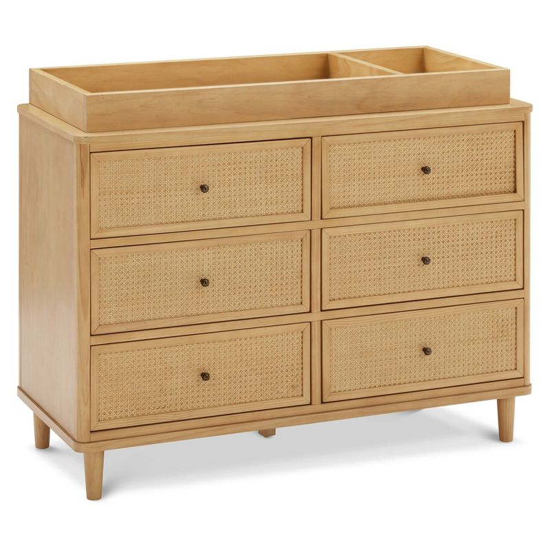 Namesake Marin with Cane 6 Drawer Assembled Dresser, 3 of 12
