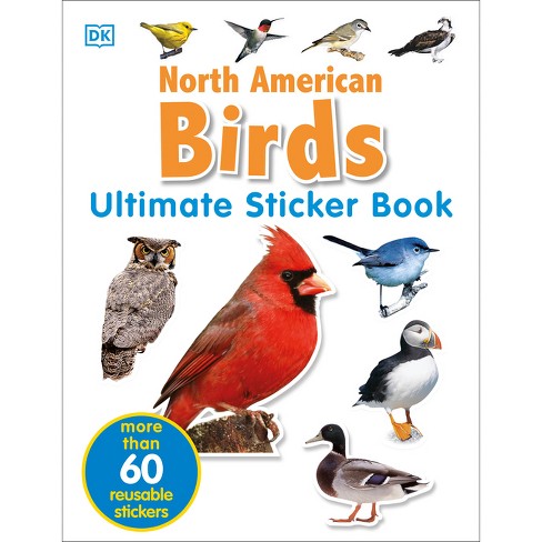Golden Bird Stickers and State Birds Sticker Book vintage BEAUTIFUL