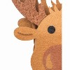 Gallerie II 6.38" Reindeer Cute Felt Christmas Candy Bag Holder Basket Container - 2 of 3