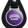 University of Central Arkansas Alumni Black Leather Keychain - 3 of 4