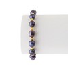 Ross-Simons 8-9mm Black Cultured Pearl and 14kt Yellow Gold Bead Stretch Bracelet - 3 of 4