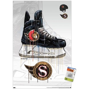 Trends International NHL Ottawa Senators - Drip Skate 21 Unframed Wall Poster Prints - 1 of 4