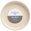 Mason Cash: Paw Print Pet Saucer - Pink - 5.2", 6.8oz - Cat Food-Water Dish - 2 of 4