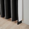 Sapphtopaz Lined Window Curtains Twist Tab Curtain Panel Privacy Assured with Total Blackout for Bedroom, Living Room - 4 of 4