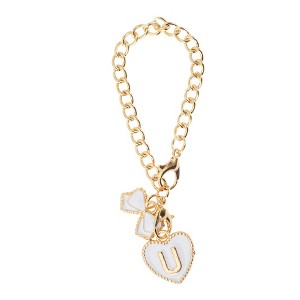 Unique Bargains Heart Bow Water Cup Pendant 1 Pc - 1 of 4