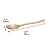 Unique Bargains Kitchen Wooden Soup Spoons for Eating Mixing Stirring Cooking 7.1" Long 1 Pc - 2 of 4