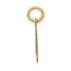 Black Bow Jewelry 14k Yellow Gold, Jersey Collection, Small Number 0 Pendant - 2 of 4
