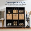 Best Choice Products Elevated 9-Cube Bookshelf, 11in Display Storage Compartment Organizer w/ 3 Removable Back Panels - 3 of 4
