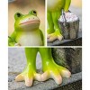 Outdoor garden decoration frog resin statue, courtyard decoration, outdoor courtyard decoration, female gardening gift - 4 of 4