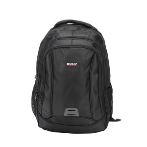DUKAP Noric Executive Backpack for Laptops upto 15.6'' - Black - 1 of 4