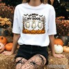 Hanging with My Boos Ghost T-Shirt, Funny Halloween Spooky Season Tee| OrnamentallyYou - 4 of 4